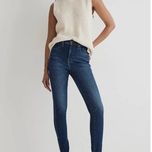 Madewell 10" High Rise Skinny Jeans Size 25